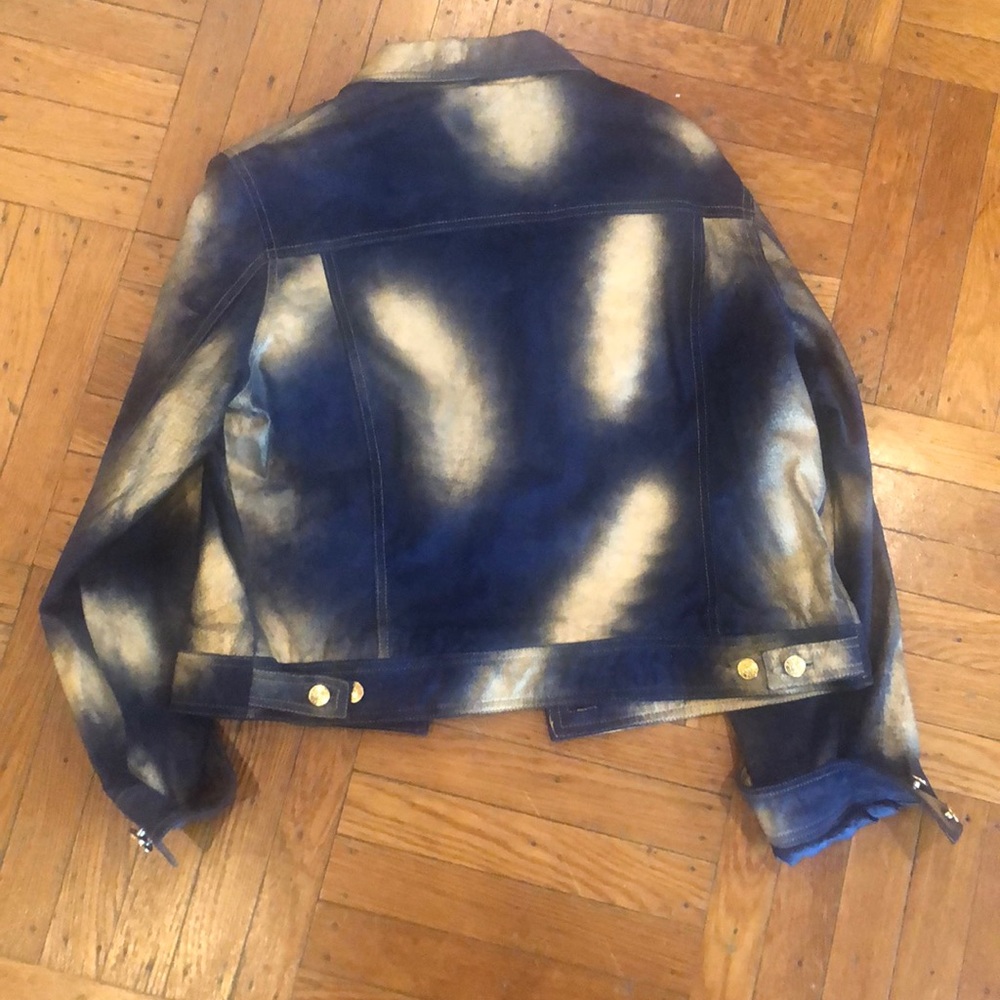 Leather Jean Jacket - Picture 4 of 4